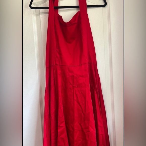 Hemet red pinup swing dress nwt sz XL - Picture 5 of 7